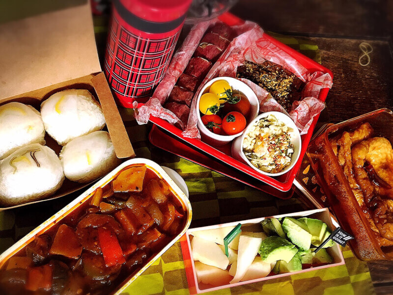 Japanese lunch box or hotpot 