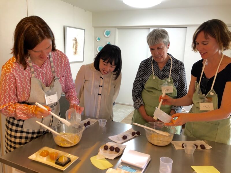 Dough making and coloring