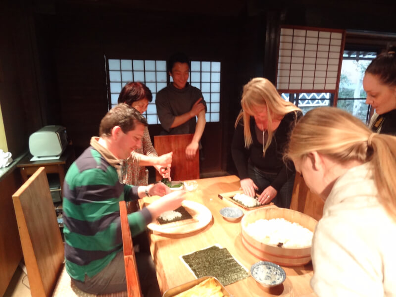 Japanese cooking experience