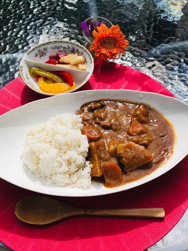 Everyone loves Kyoto-style house curry and rice