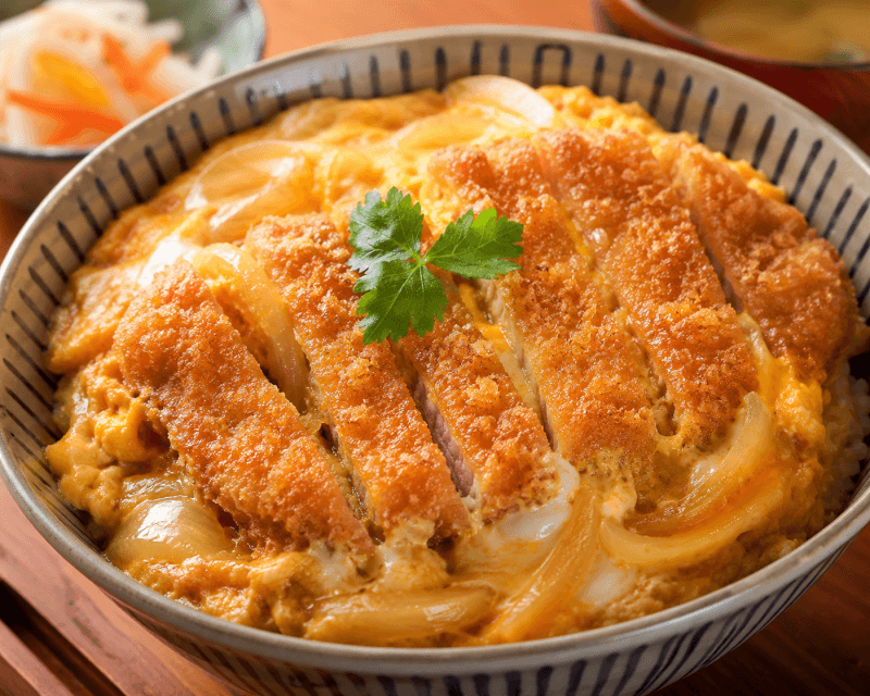 Make Katsudon & Traditional Japanese Side Dishes 