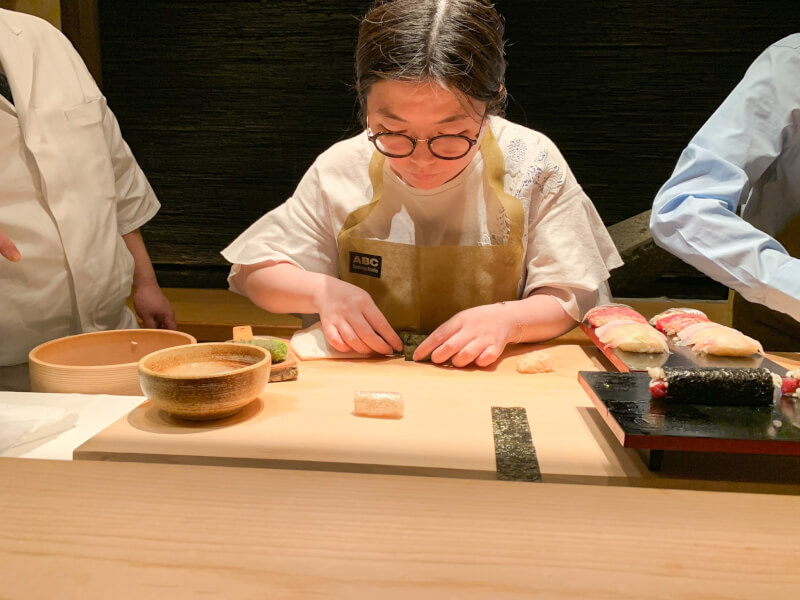 Make sushi with an expert chef 