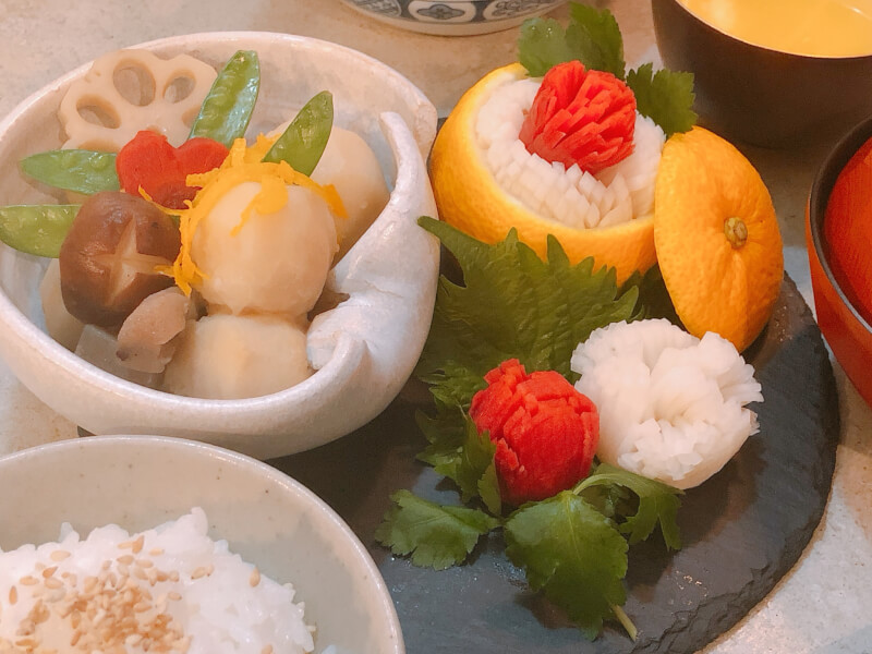 Let's cook and eat Japanese vegetable dishes! in Shibuya!