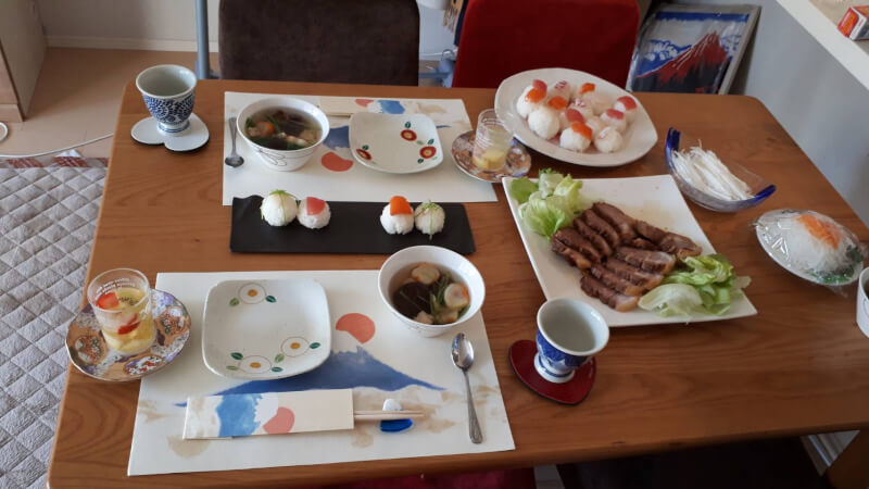 Fujiko's cooking class experience
