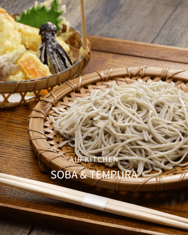 Soba and tempura