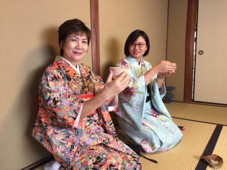 Authentic tea ceremony near Golden Pavilion Kyoto