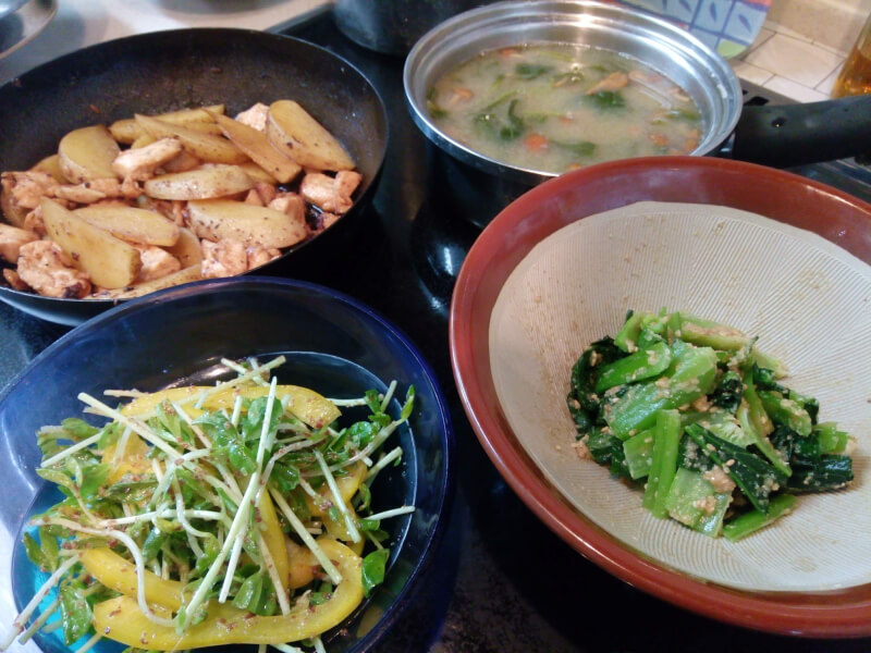 Let's cook and eat macrobiotic Japanese home cooking with Munieru-san.