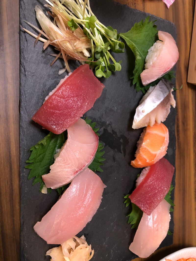 Sushi class at Kobe mari-kitchen