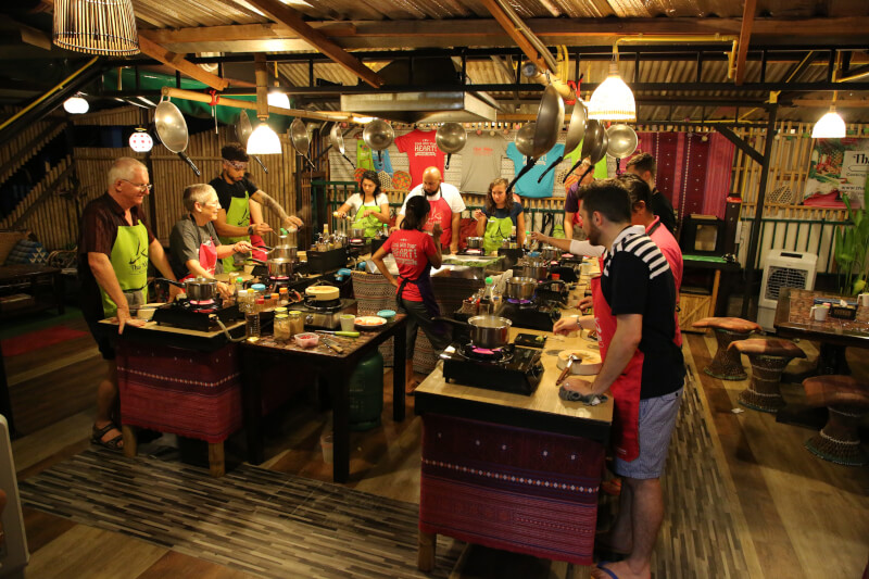 Evening Cooking Class by Thai Akha Kitchen