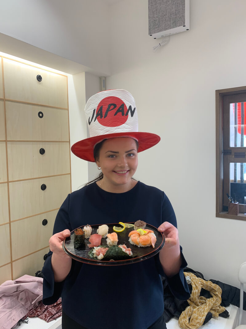 Sushi experience Kyoto