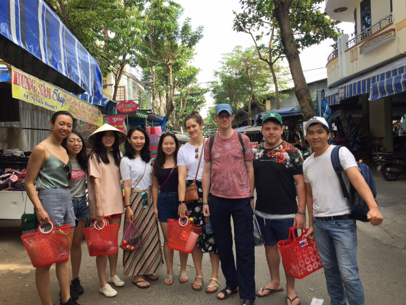 Market Tour and cooking class in Da Nang 