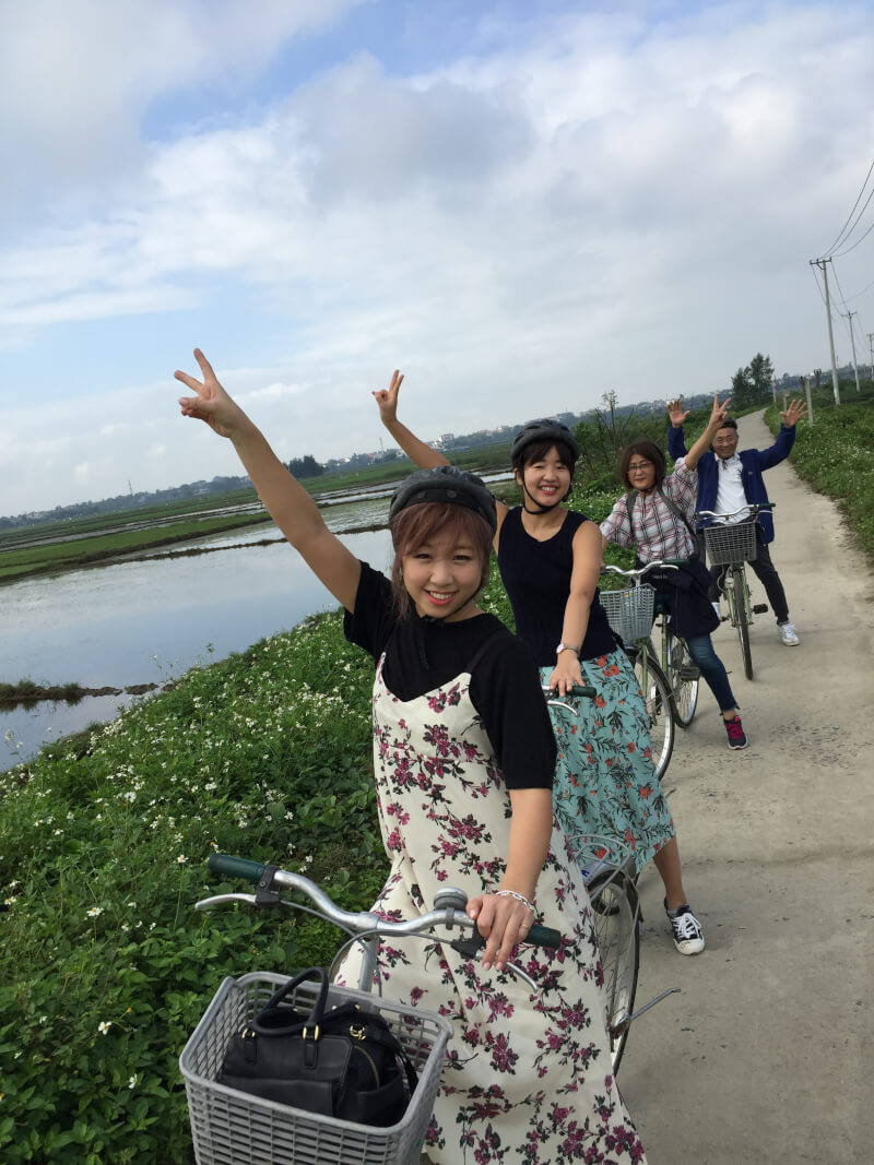 Ride Bike around countryside in Hoi An 