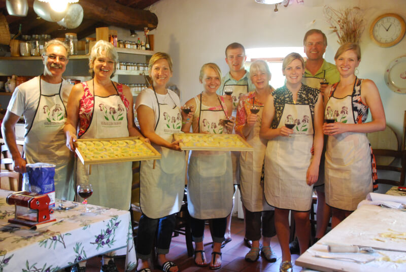 Hand-made Italian Cooking in Tuscany