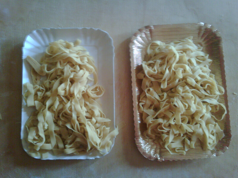 handmade tagliatelle