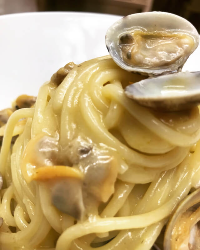 Online live cooking class: Spaghetti with clams
