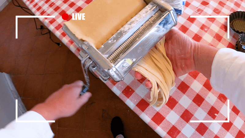ONLINE | Handmade Pasta live lesson | Live from Sorrento