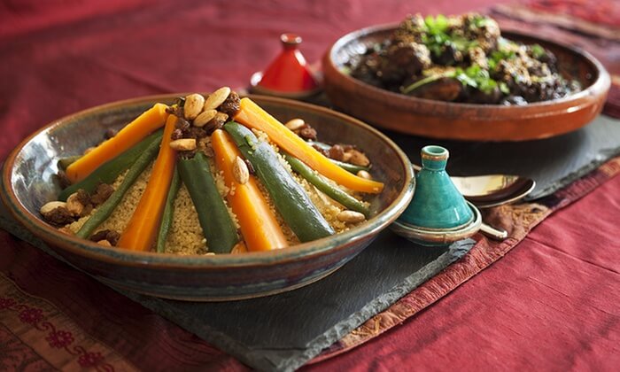 Online Moroccan Home cooking with Local family