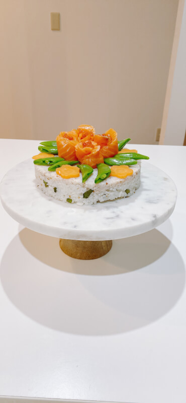 Online Class of Sushi Cake and Strawberry sweet mochi  