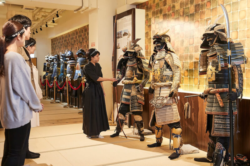 Guided tour of the Samurai & Ninja Museum Kyoto