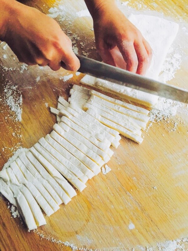 Hand made noodle(Teuchi Udon ) Making Class