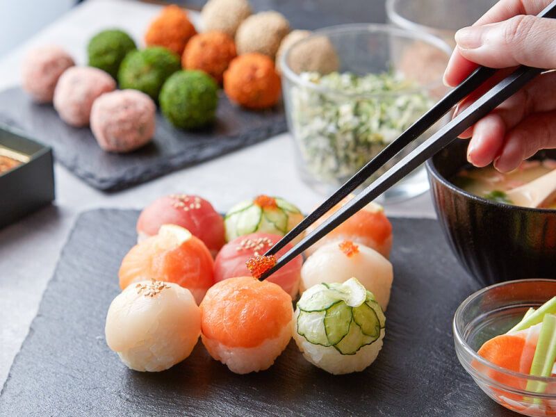 Japanese Cuisine Experience in Tokyo (Temari-Sushi Making)