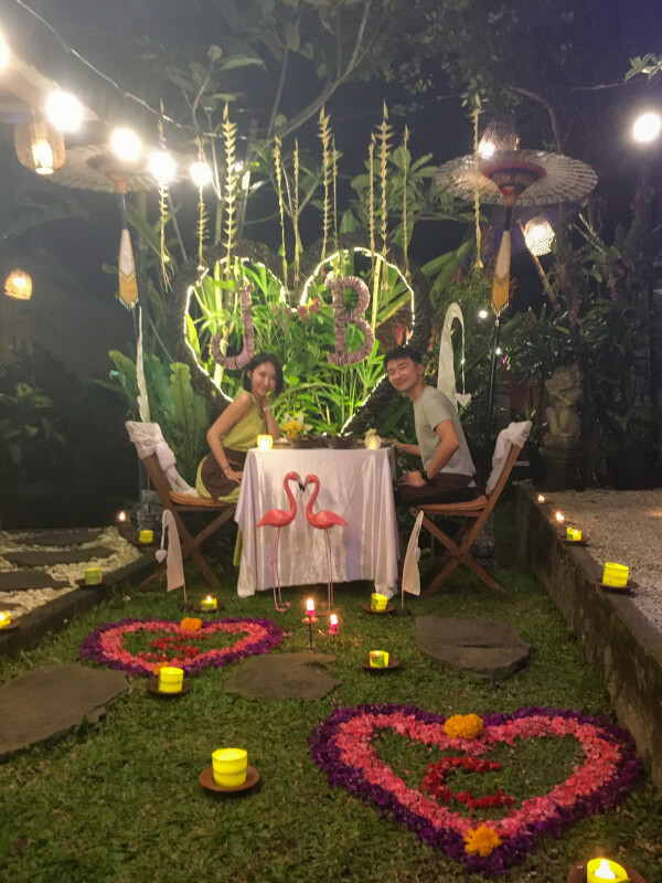 ROMANTIC DINNER AND AUTHENTIC COOKING CLASS PACKAGES
Love in balinese kitchen