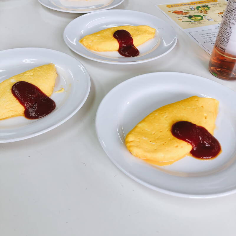 The most beautiful omelet rice and omelet classroom in Tokyo