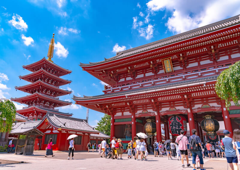 Let's go sightseeing in Asakusa!