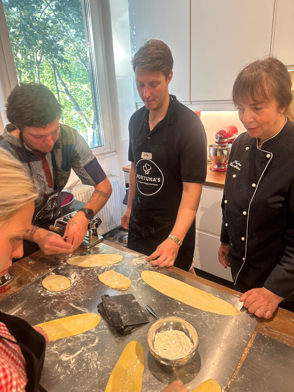 Making ravioli!