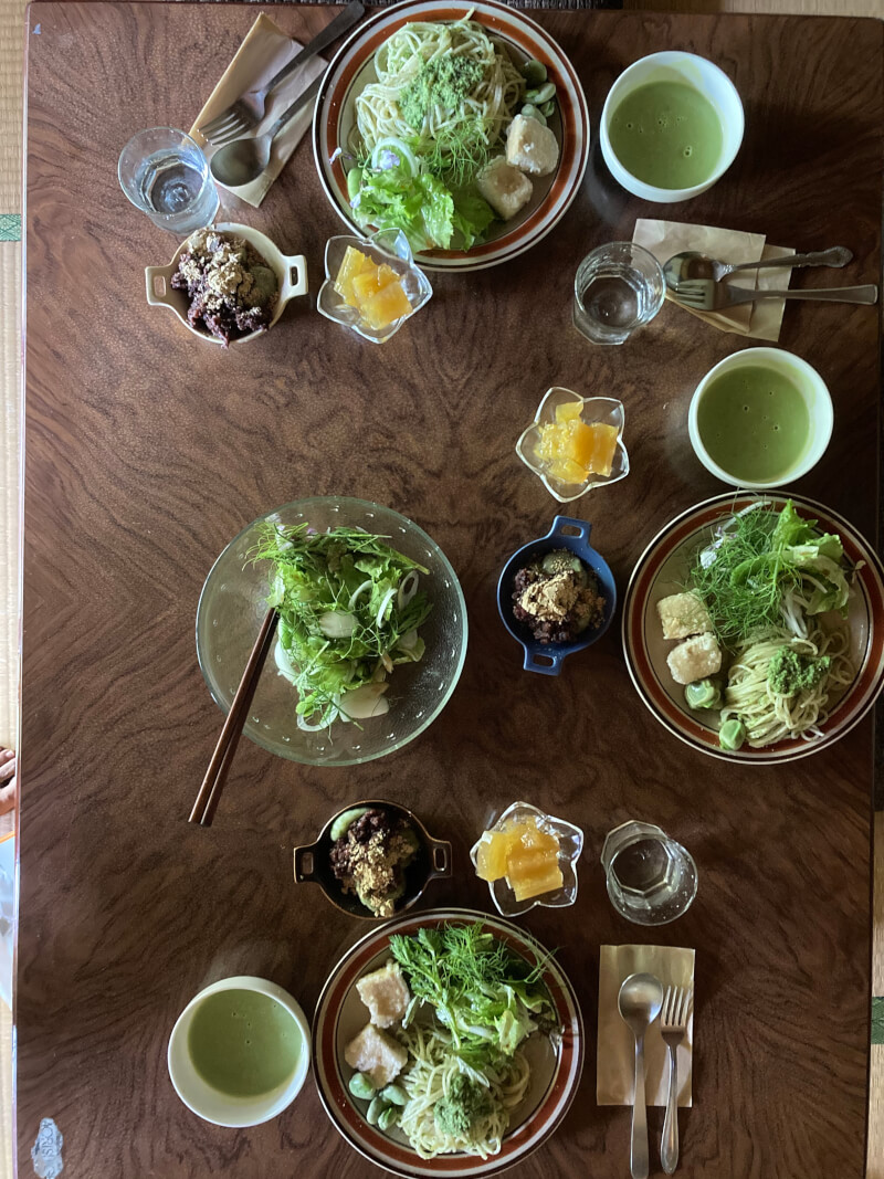 In Island Totonofu cooking class .vegan, vegetarian friendly.

Let’s Totonofu!
Let it be ♪