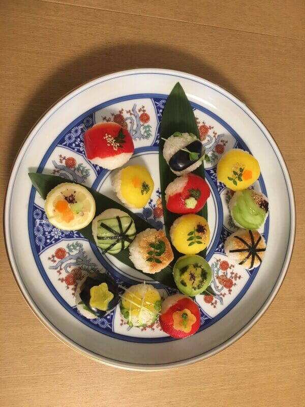 Vegetarian Vegan Artistic Sushi making course
