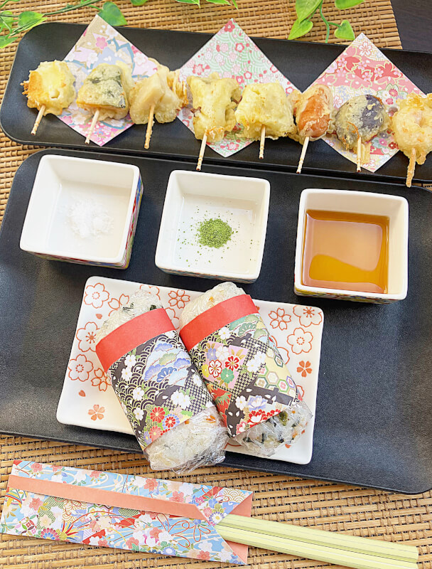 【Nagoya Hoshigaoka】Cute tempura with Japanese patterns(WAGARA) lesson
