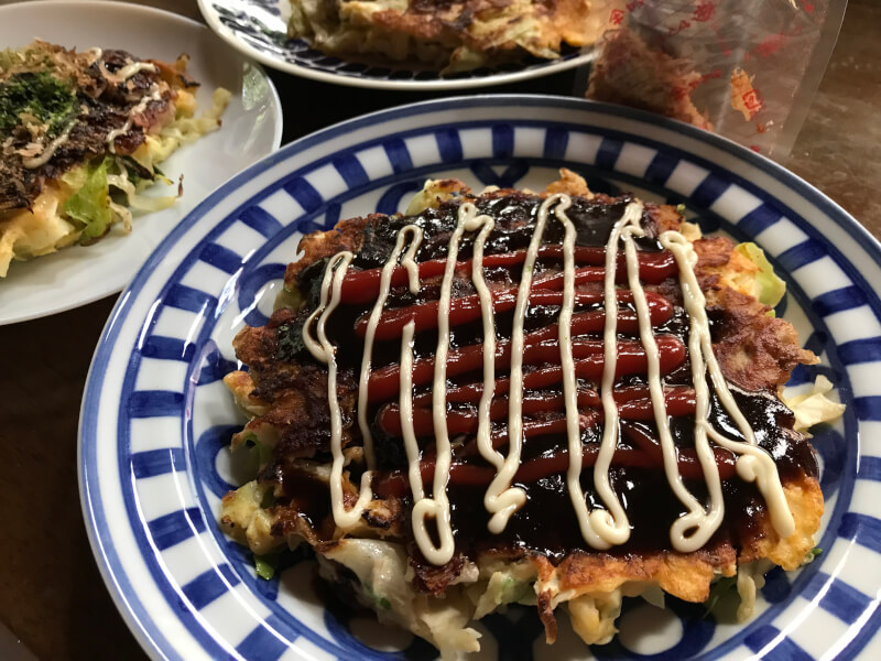 Light and fluffy Kyoto-style okonomiyaki
【Butatama（pig eggs）】
