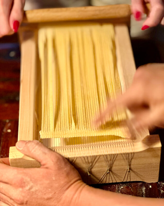 Homemade pasta cooking class in Tuscany